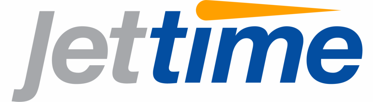 Jet Time logo.