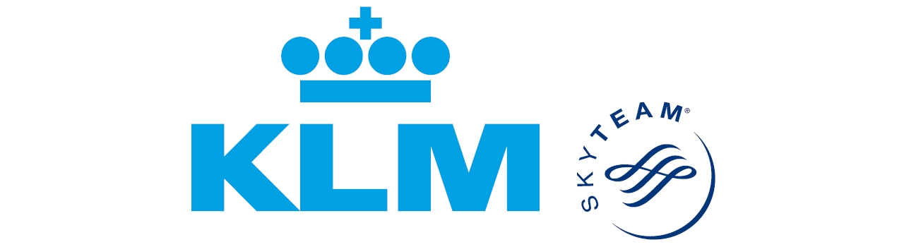 KLM Royal Dutch Airlines logo.