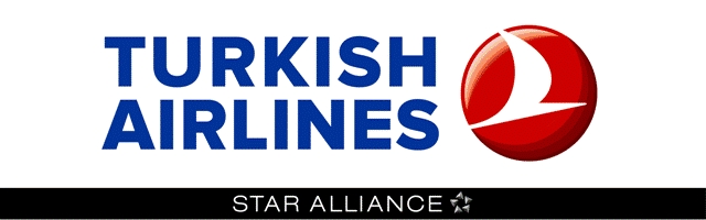 Turkish Airlines logo.