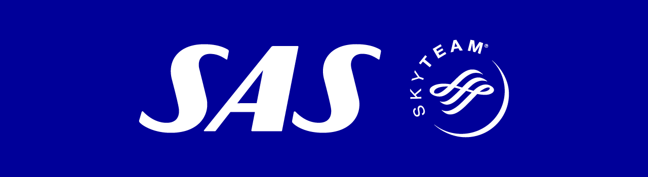 SAS Scandinavian Airlines logo.