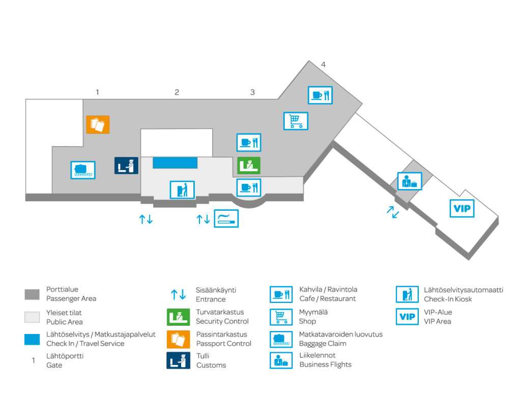 Helsinki Airport map | Finavia