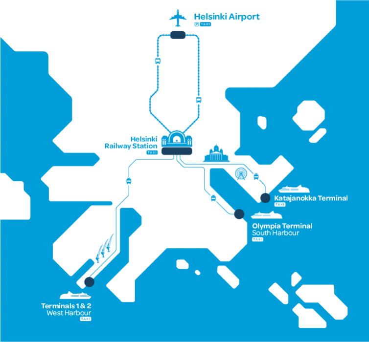 Helsinki Airport Map