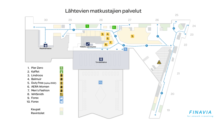Helsinki-Vantaalla tapahtuu historiallinen muutos . | Finavia